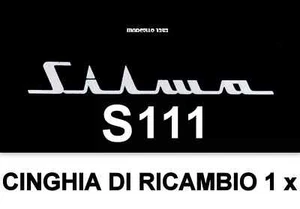 ★CINGHIA DI RICAMBIO MOTORE 1 x PROIETTORE SILMA S 111 SUPER 8 mm★ - Foto 1 di 2