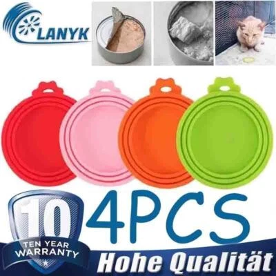 Haustier Dosen Deckel Hundefutter DosendeckelSilikon für Nassfutter Katzenfutter - Bild 1 von 4