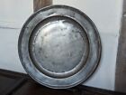 18Th Century Pewter Charger Antique With Touchmarks Large Heavy 46.5Cm