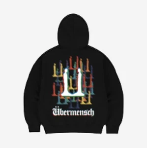 G-DRAGON Ubermensch Hoodie Zip-Up Black - Picture 1 of 2