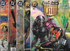 JUDGE DREDD LEGENDS OF THE LAW LOT OF 5 - #6 #7 38 39 #13 (NM-)