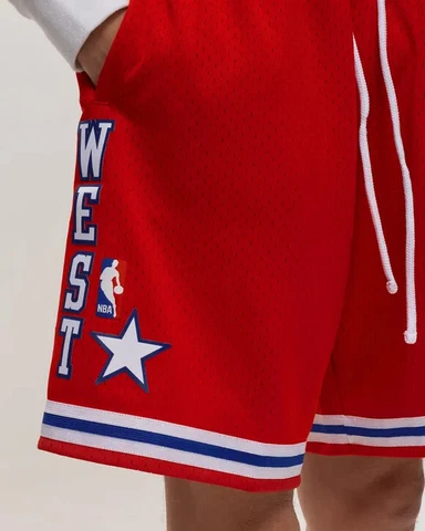 Mitchell & Ness 1988 All Star GAME WESTERN CONFERENCE Swingman RED SHORTS Cover