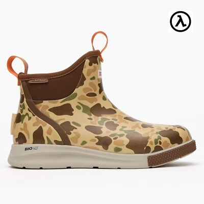 XTRATUF MEN'S 6" ANKLE DECK SPORT BOOTS XADSMDCM - ALL SIZES - NEW - Image 1 of 4