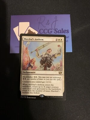 Marshal's Anthem ~ Commander 2014 [ Excellent ] [ Magic MTG ] - Image 1 of 2