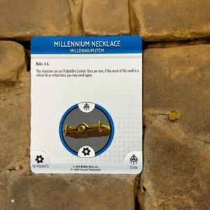 Yu-Gi-Oh! Heroclix Battle of the Millennium #S106 Millennium Necklace [OP Kit] - Picture 1 of 4