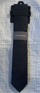 Van Heusen Herren Krawatte schwarz mit Rautenmuster Kohls NEU mit Etikett. 40 $ - Bild 1 von 3