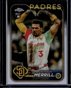 2024 Topps Chrome Jackson Merrill Rookie Image Variation SP #207 - Bild 1 von 2
