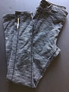 Athleta Girl Leggings Size Extra Large XL 14 Dark Gray Athletic Wear Pants - Picture 1 of 12