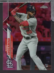 Randy Arozarena Cardinals 2020 Topps Chrome Refractor #49 032924NPCD170 - Picture 1 of 2