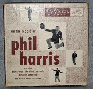 Phil Harris On The Record RCA 2x45 RPM Record Box Set WP199 w 1 Extra 473114 - Picture 1 of 4