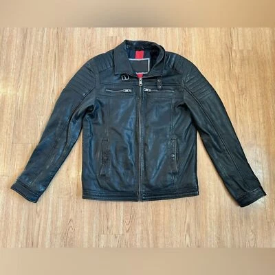 Chaqueta motera de cuero Angelo Litrico Foto 1 de 4