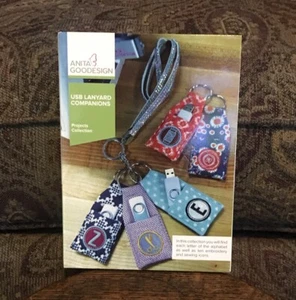 USB Lanyard Companions Anita Goodesign Embroidery Machine Design CD NEW - Picture 1 of 3