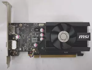 MSI GT 1030 Low Profile OC DDR4 Graphics Card GT 1030 2GD4 LP OC - Picture 1 of 4
