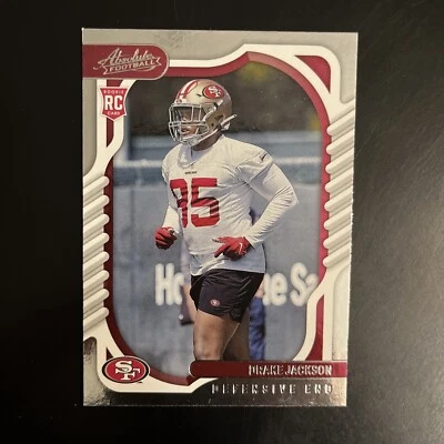 2022 Panini Absolute Drake Jackson #161 Rookie RC 49ers - Image 1 of 2