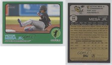 2022 Topps Heritage Minor League Edition Green Border /75 Victor Mesa Jr #94