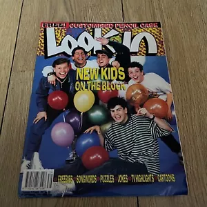 LOOK IN MAGAZINE 29 SEPTEMBER 1990 NEW KIDS ON THE BLOCK - Picture 1 of 4