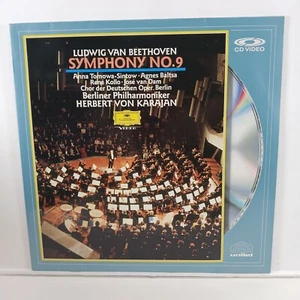 Ludwig Van Beethoven Symphony No. 9 Berlin Philarmonic LASERDISC - Picture 1 of 2
