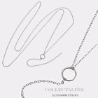 Authentic Dogeared Ss Karma Small Ring Y Necklace 28" K1ss000170101