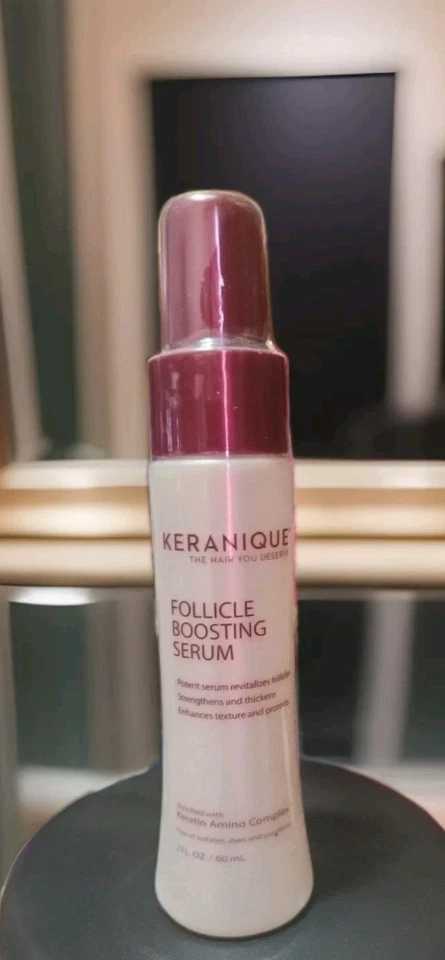 Keranique Follicle Boosting Hair Serum - 2oz New-Sealed. Same Day Shipping.  Foto 1 de 4