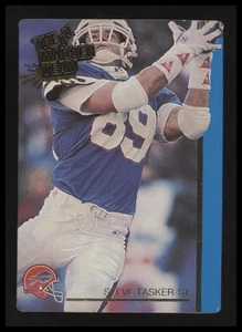 Tarjeta de fútbol americano Steve Tasker 1991 llena de acción All-Madden #50 Buffalo Bills - Imagen 1 de 2