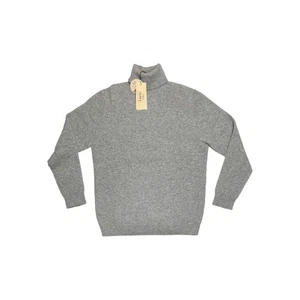 Raffo Maglione Dolcevita Pullover grigio collo alto Lana taglia XL uomo - Foto 1 di 22