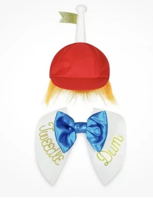 DISNEY Tweedledee/Tweedledum Adulto Disfraz Accesorios Alicia en el País de las Maravillas NUEVO Foto 1 de 3