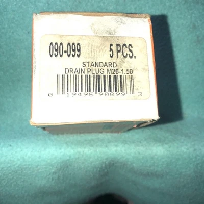 NEW Oil Drain Plug M26-1.50 Fits Volvo DL 164 -242-244-245-262-264 ( 1970-1987) - Image 1 of 4