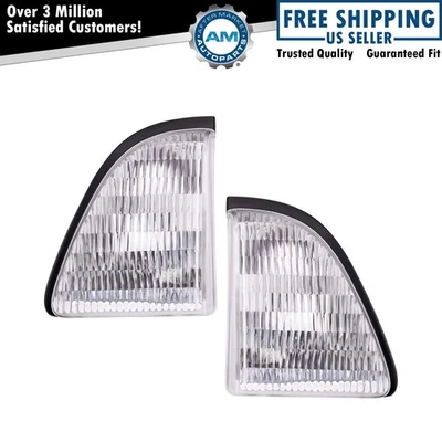 Juego de luces de estacionamiento para Ford Mustang 1987-1993 FO2520106 FO2521104 Foto 1 de 4