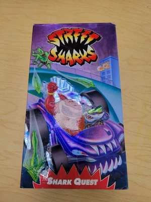 Street Sharks Shark Quest VHS Vintage 1995 Cartoon - Image 1 of 3