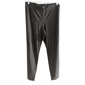 Eileen Fisher Damen Übergröße 1X schmale Knöchelhose Leggings braun Nylonmischung  - Bild 1 von 6