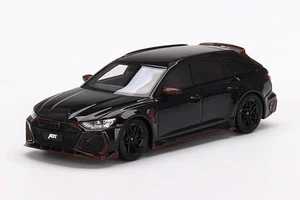 TSM MODELO TSM430696 1/43 Audi RS 6 Avant ABT Johann Abt Signature Edition Negro - Imagen 1 de 6
