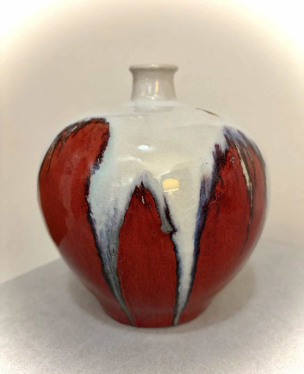 Porcelain & Pottery Red Asian Antiques Post-1940 | eBay