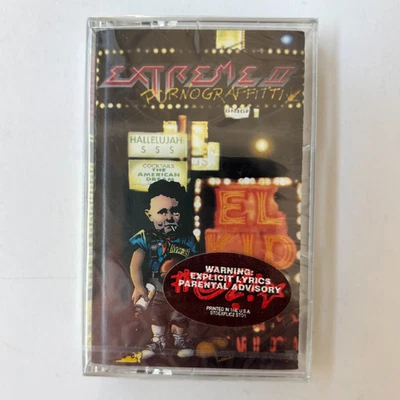 Extreme II Pornograffitti by Extreme Cassette (BASF Chrome) PROMO New & Sealed! - Image 1 of 3