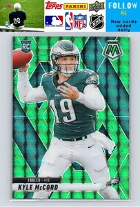 2025 Panini Mosaic #352 Kyle McCord Mosaic Green - Bild 1 von 2