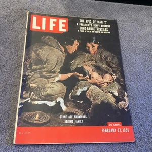Life Magazine February 27 1956 The Epic of Man H1 - Imagen 1 de 12