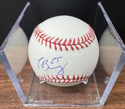 Javier Baez Signed Autographed Rawlings OML Baseball JSA - Image 1 of 2