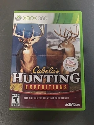 Cabela's Hunting Expeditions (Microsoft Xbox 360, 2012) - Complete Tested - Image 1 of 3