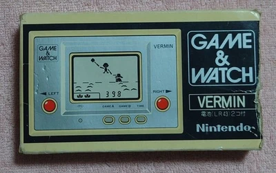 Nintendo Game & Watch Vermin MT-03 — сделано в Японии — японская ретро-игра - Изображение 1 из 4