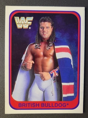 1991 Merlin WWF Italian Trading Card #60 BRITISH BULLDOG - Image 1 of 2