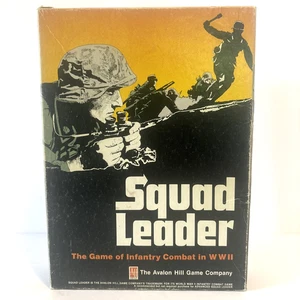 VTG 70s Squad Leader The Game Of Infantry Combat WWII Board Game Avalon Hill - Picture 1 of 9