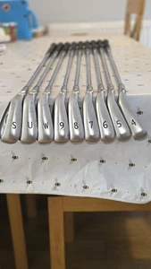 Ping G Irons Stiff Shaft *LEFT HANDED* 9 Clubs ~4/5/6/7/8/9/PW/UW/SW~ - Picture 1 of 13