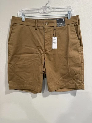 Express хаки желтовато-коричневый эластичной короткие 8» выше колена внутренний шов размер 33 - Изображение 1 из 4