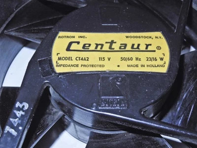 Centaur CT4A2 115vac 13/16 Watt Fan - Tested - Image 1 of 2