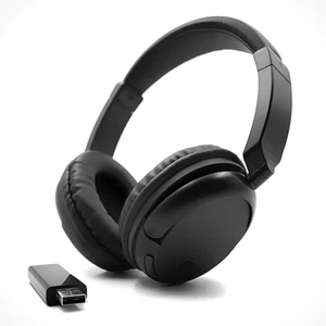 Cuffie Senza Fili Bluetooth Sopra L'Orecchio per TV Cellulare E PC, Cuffie Legge - Foto 1 di 12