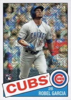 Robel Garcia 2020 Topps #85C-47 1985 Topps Chrome Silver Pack Promotion Cubs - Image 1 of 2
