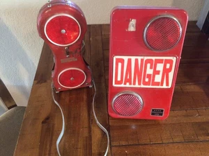VTG SWANK Road Guardian FLASHING ROAD SAFETY LIGHT Flagman Moving Light - Picture 1 of 6