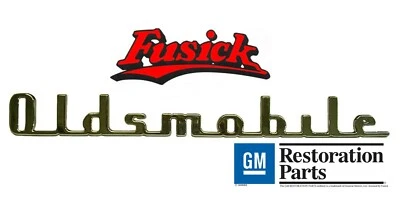 Oldsmobile 66 68 76 78 96 98 1941 emblema de escritura de maletero "Oldsmobile" #414235 Foto 1 de 2