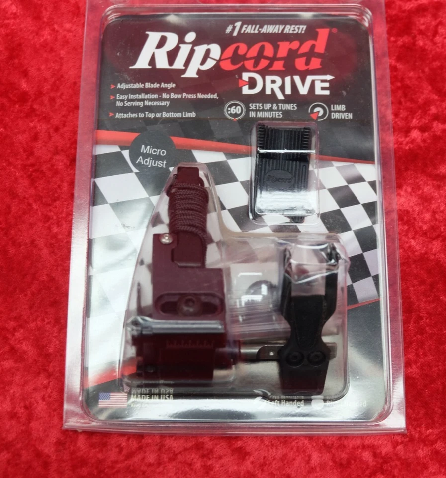 RIPCORD -DRIVE MICRO limb driven   fallaway rest LEFT HAND   *NEW* - Image 1 of 1