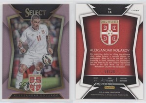2015-16 Panini Select Pink Prizm /20 Aleksandar Kolarov #14.1