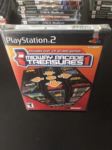 Midway Arcade Treasures PS2 Game Includes Over 20 Arcade Games Gauntlet New - Picture 1 of 5